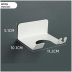 Coffee Handle Wall Mounted Hook Powder Hammer Placement Holder No Drilling Required Multi Functional Organizer Rack For Kitchen,Closely Fit(White no-drill) - Image 2
