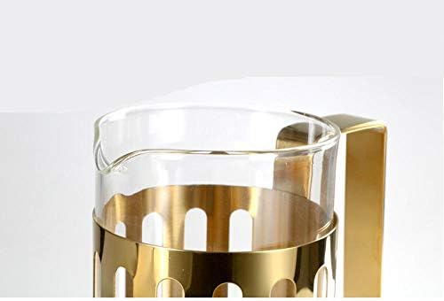 Coffee Maker Filter Press Pot High Borosilicate Glass Filter Pot Coffee Pot Home Tea Maker-16.7 * 7.2Cm_350Ml - Image 6