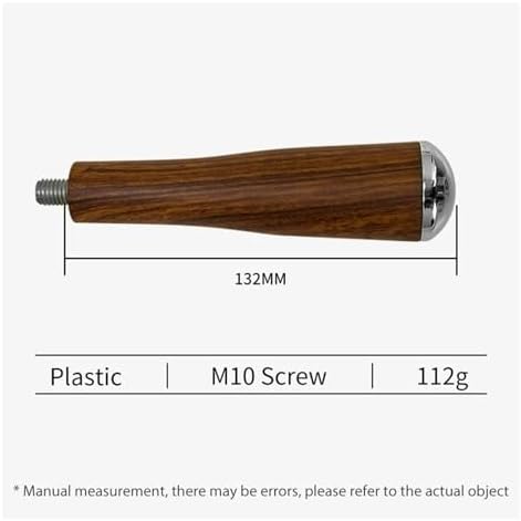 51/54/58mm Coffee Bottomless Naked Portafilter M10 Wood Handle, Compatible With Delonghi, Compatible With Breville, Espresso Accessory Barista Tools(M10 Wood Grain) - Image 2