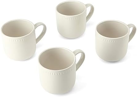 MIKASA Cranborne 4pc Stoneware Mug Set, 320ml, Gift Boxed - Image 3