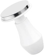 Normcore 58.5mm Coffee Tamper V4.1 with Click Sound Feedback, Espresso Spring Loaded Tamper with 304 Stainless Steel Flat Base Base, Anodized Aluminum Handle with Silicone Stand, White - Image 2