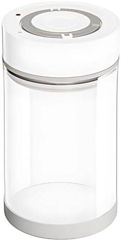 Electric Vacuum Sealing Jar, 32.12 Oz / 950 Ml, Coffee Bean Vacuum Canister with Auto Air Pumping, Food-Safe Glass Container with Type-C for Food Storage by Unknown