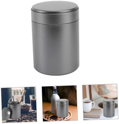 MAGICLULU 6pcs Metal Canister Tea Tin Loose Leaf Tea Storage Jars Airtight Food Container - Image 5