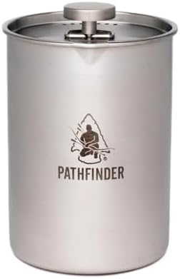 The Pathfinder School French Press for Camping by ThePathfinderSchool