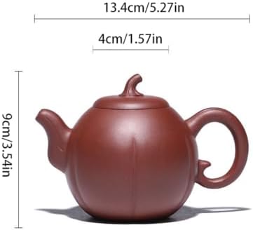 Tea Pots For Loose Tea Purple Clay Teapot Handmade Home Tea Room Tea Set Office Tea Kettle Party Party Tea Ceremony Single Pot Tea Infuser Pot - Image 2