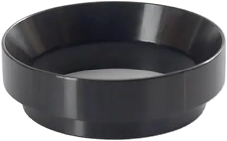 51mm 53mm 58mm Aluminum Coffee Dosing Ring Magnetic Funnel Accessories(Black 58MM) by Unknown