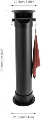 Knock Box for Coffee Grounds, Commercial Floor Standing Knockbox with 30* Garbage Bags for Milk Tea Stores, Snack Bars, Coffee Shops, Cold Drink Stores - Image 3