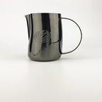 KuGuo 500ml Milk Frothing Pitcher for Latte Art Espresso, Mirror Black - Image 2