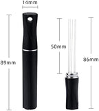 Espresso Coffee Stirrer Needle - Professional Stainless Steel Coffee Stirrer WDT Tool with Cover, Professional Barista Hand Distribution Tool(B) - Image 2