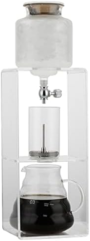 JITEM Cafetera Ice Cold Dripper Coffee and Tea Maker Dripper Brewer Maker with Adjustable Water Flow Stainless Steel Filter Glass Carafe for Coffee or Tea by Unknown