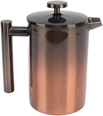 French Press Coffee Maker, Stainless Steel Double Wall Insulated 304 Teapot, Rust Proof Coffee Press, Ideal for Home, Office, Camping & Outdoor Travel (800ml) - Image 3