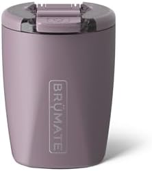 BrüMate Rocks 12oz Insulated Lowball Whiskey Tumbler, Lilac Dusk by Br%C3%BCMate