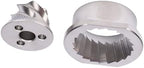 POCREATION Conical Grinder Burr Set for Coffee Machine, 48mm Stainless - Image 2