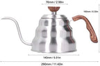 Stainless Steel pour Over Coffee Tea Kettle Gooseneck Spout Pots Kitchen Appliances, Gooseneck Electric Kettle for Tea, Coffee - Image 2