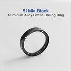 Magnetic Espresso Dosing Ring & Funnel - 51mm 53mm 58mm Compatible with Delonghi, Breville Portafilters, Barista Coffee Tools Accessories - Image 2