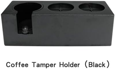 57mm 57.5mm Coffee Tamper Distributor Leveler Tool,Compatible For Lelit, Compatible For Anna, Compatible For Anita, Portafilter Barista Espresso Accessories Tools(57.5mm,Black Holder) - Image 2