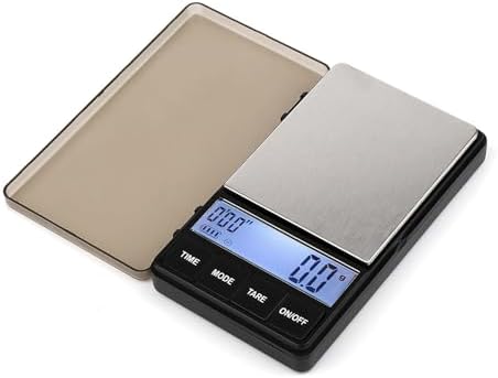 Mini Home Coffee Scale with Timer: Multi-Purpose 0.1g Digital Scale for Pour-Over Coffee, Smart Baking and Kitchen Use by Unknown