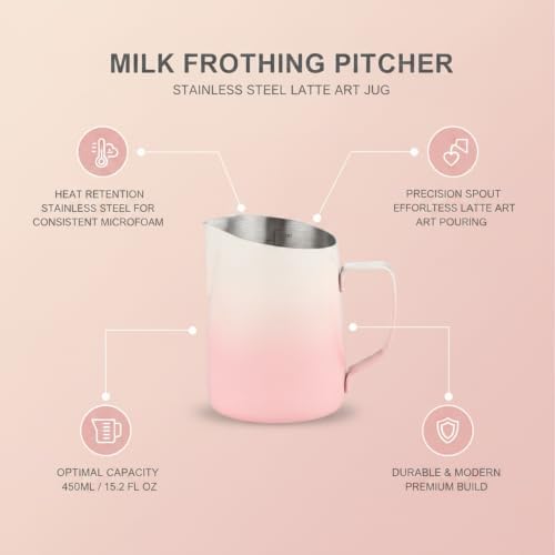 Milk Frothing Pitcher, 1 PC - Image 5