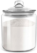 Masthome 1 Gallon Glass Jar with Lid,Wide Mouth Cookie Jar for Pantry by Masthome