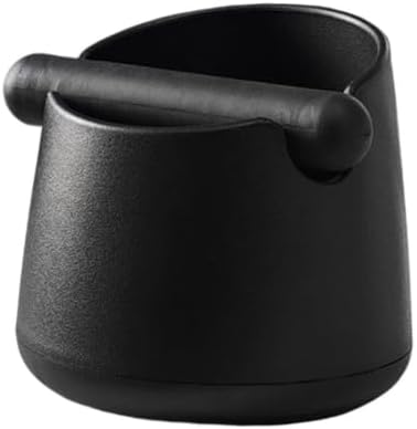 Coffee Knock Box, Anti-Slip Espresso Dump Bin with Removable Knock Bar by Unknown