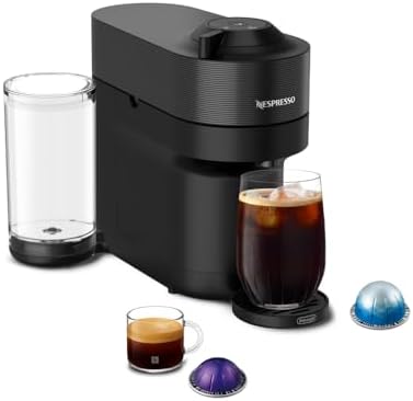 Nespresso Vertuo Pop+ Coffee and Espresso Machine by De'Longhi, Black by Unknown