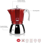 IBILI Elba Red 12 Cup Coffee Maker - Image 5