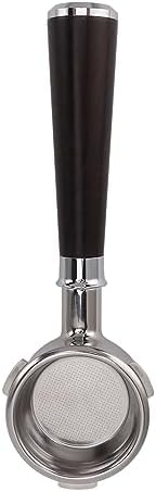 Ymiko Set Ear for 58mm Bottomless Portafilter with Solid Wood Handle Compatible with Barsetto Coffee Machine Stainless Steel Design for Enhanced Brewing Experience (#3) - Image 7