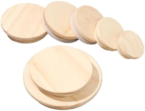 Bamboo Lids 10pcs Reusable Bamboo Wood Lids,Mason Jar Caps Non Leakage Silicone Sealing Wooden Covers(52mm) - Image 3
