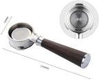 58 MM 3ears Bottomless Portafilter For Barsetto Coffee Machine Stainless Steel Espresso Handle Filter Barista Tool(58mm-Barsetto-A2) - Image 2