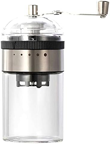 Manual Coffee Grinder, Ceramic Burr Coffee Bean Grinder，Adjustable Hand Coffee Grinder,Stainless Coffee Grinder Manual,for Home, Office, Travel, campin by Unknown