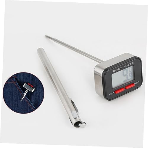 Ciieeo Compact Digital Thermometer Useful for Milk Tea Coffee Home Cafe Quick Temperature Display - Image 4