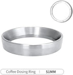 Espresso Dosing Funnel 8 Pcs 51mm Coffee Dosing Ring Magnetic Stainless Steel Espresso Home Barista Accessories - Image 2