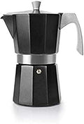 ibili Espresso Coffee Maker Evva Black 9 Cups, Aluminium, 30 x 30 x 30 cm by IBILI