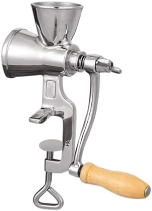 Manual Grain Grinder Hand Crank Grain Mill Stainless Steel Home Kitchen Grinding Tool for Coffee Corn Rice Soybean by Unknown