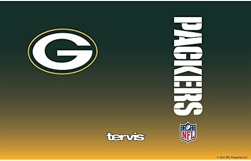 Tervis NFL Green Bay Packers - Ombre Triple Walled Insulated Tumbler Travel Cup Keeps Drinks Cold & Hot, 20oz Legacy, Stainless Steel - Image 2