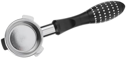 Bottomless Portafilter with Frosted Handle, Fine Filter Bowl, Food-Grade 304 Stainless Steel, 54mm Coffee Handle for Espresso Machines - Image 2