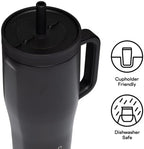 Corkcicle Cruiser Tumbler with Handle & Straw, 40 oz, Solar Circuit - Image 4