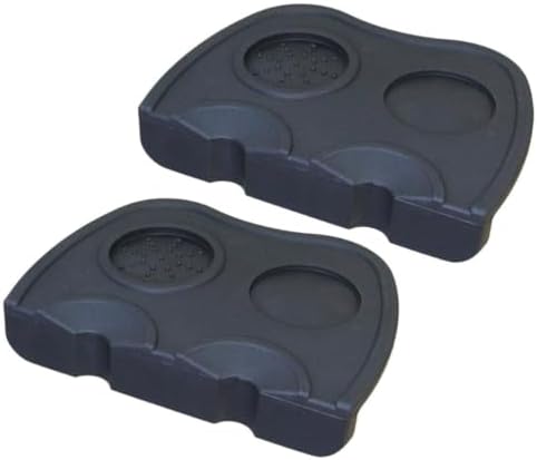 2pcs Espresso Coffee Tamper Mat, Anti Slip Silicone Coffee Pad by Ifundom