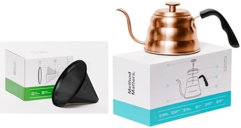 Barista Warrior Pour Over Filter & Pour Over Kettle by BaristaWarrior