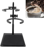 Pour Over Dripper Stand, Aluminum Alloy and Ceramic Coffee Maker with Glass Pot and Filter Cup for Home and Office Use - Image 5