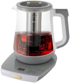 Electric Tea Kettle, Tea Water Boiler, Electric Glass Kettle with Tea Infuser and Temperature Control For Tea Water Boiler - Image 2
