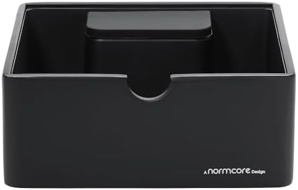 Normcore Compact Espresso Knock Box, Metal Coffee Knock Box, Heavy-Duty Knockbox, Anodized Aluminum, Espresso Accessories for Coffee Grounds, Black - Image 4