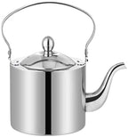 Stainless Steel Tea Kettle with Fine Filter Long Spout Boiler by Unknown