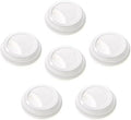 Aspire 60 PCS Silicone Drinking Lid, Reusable Coffee Cup Covers/Lids (Fits Cup Rim 3.46-3.62 Inches / 8.8-9.2cm), Microwave & Dishwasher Safe - White by Unknown