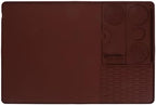 Large Silicone Coffee Mat with Removable Tamper Pad 22.8x15.7 Inch by PHENOFICE