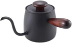 304 Stainless Steel Gooseneck Kettle, Elegant Coffee Pot with Lid for Precision Pouring, Ideal for Tea and Coffee Lovers (Black) - Image 6