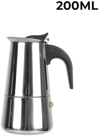 Stainless Steel Moka Pot 2/4/6/9 Cups Stovetop Espresso Maker Italian - Image 2