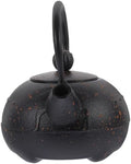 Homoyoyo Japanese Cast Iron Teapot Small 0.4l Tetsubin Iron Tea Kettle for Stovetop Household Use Traditional Tea Brewing by Homoyoyo