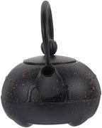 Homoyoyo Japanese Cast Iron Teapot Small 0.4l Tetsubin Iron Tea Kettle for Stovetop Household Use Traditional Tea Brewing by Homoyoyo