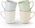 famiware Jupiter Coffee Mugs Set of 4, 13oz Coffee Mug Cups with Handle by Famiware